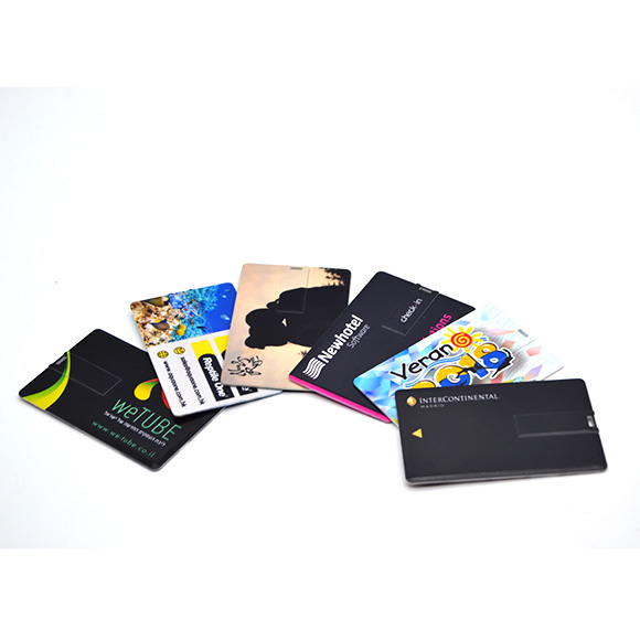 Hottest wallet card credit card shaped full color printing usb drive LWU131