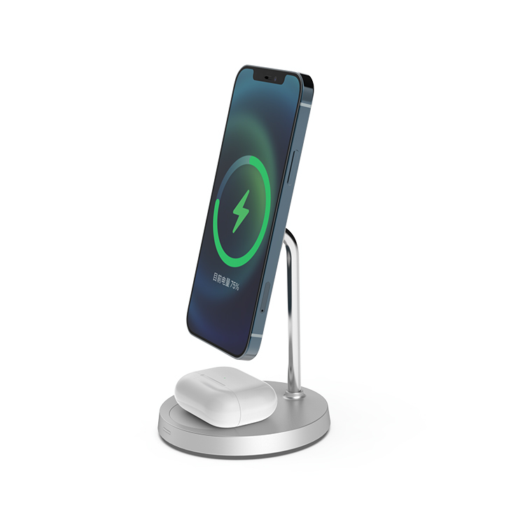 Magnetic Headset Desktop stand wireless charger LWS-1022  