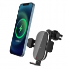 Wireless Charger - High end new three-axis linkage fully automatic induction 15W car magnetic wireless charging L-C15