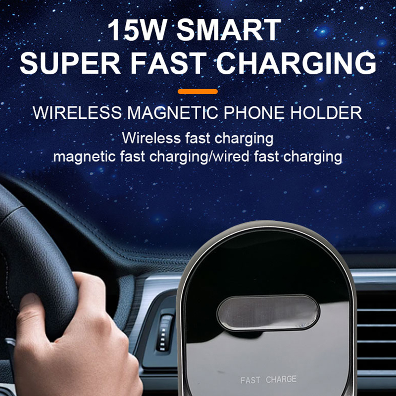 2024 new 15W car magnetic wireless charger L-C17