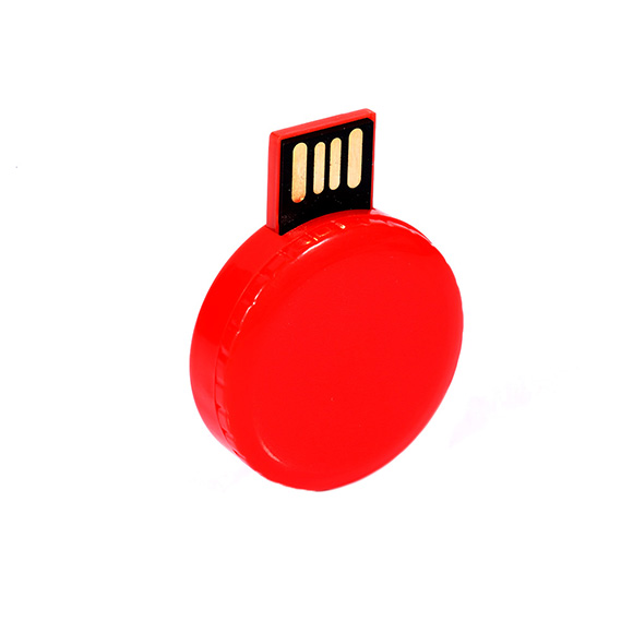 Mini bottle cap shaped swivel pen drive LWU1009