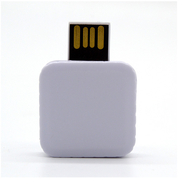 Mini square swivel usb pen drive LWU1010