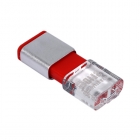 Private Moulds - New push-pull acrylic usb pen drive with LED light LWU1016