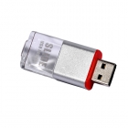 Private Moulds - New push-pull acrylic usb pen drive with LED light LWU1016