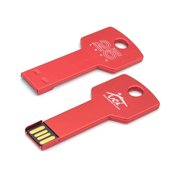 Cheapest colorful metal key shaped with laser logo usb pen drive LWU253