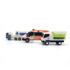 Custom pvc Usb Drives - Different car bus truck shaped usb LWU-PC07