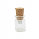 Wooden Usb Drives - glass bottle with cork usb LWU568