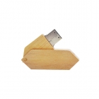 Wooden Usb Drives - Twister wood or bamboo LWU674