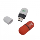 Plastic Usb Drives - Full real capacity Lipstick shape plastic flash memory LWU132