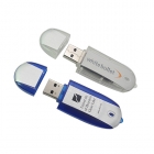 Plastic Usb Drives - Wholesale factory price oval shaped plastic flash memory LWU134