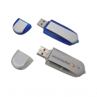 Plastic Usb Drives - Wholesale factory price oval shaped plastic flash memory LWU134