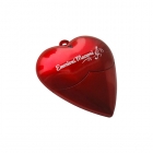 Plastic Usb Drives - Best wedding gift heart shaped plastic usb drive LWU162