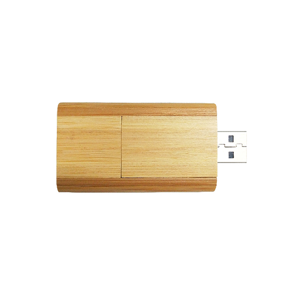 Laser engraving logo twister style wood bamboo usb key LWU242