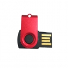 Plastic Usb Drives - Laser engraving logo twister style mini metal usb key LWU460