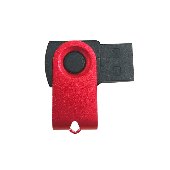 Laser engraving logo twister style mini metal usb key LWU460