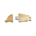 Wooden Usb Drives - Eco-friendly Taiwan map shaped 8gb free custom logo wooden usb drive LWU1041