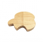 Wooden Usb Drives - Eco-friendly Apple shape bamboo flash drive LWU1045