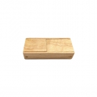 Wooden Usb Drives - Eco-friendly Apple shape bamboo flash drive LWU1045