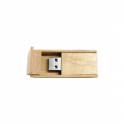 Wooden Usb Drives - Eco-friendly Apple shape bamboo flash drive LWU1045