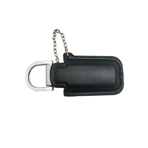 Embossed Logo wholesale bulk cheap leather usb pendrive  LWU209