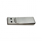 Metal Usb Drives - Custom logo clip shaped Metal usb flash drive LW753