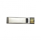 Metal Usb Drives - Grade A chip full real capacity 128mb-128gb Metal usb flash drive in clip shape LWU834