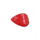 Custom pvc Usb Drives - CE Rohs FCC Heart shaped pvc usb custom LWU908