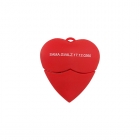 Custom pvc Usb Drives - CE Rohs FCC Heart shaped pvc usb custom LWU908