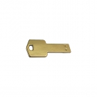 Metal Usb Drives - Full real capacity Custom logo golden Key flash drive LWU972