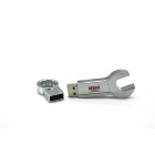 Plastic Usb Drives - Grade A full real capacity Banner shaped Metal usb flash drive 