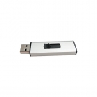 Plastic Usb Drives - Full real capacity push-pull style thumb drive LWU367