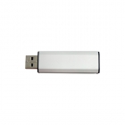 Plastic Usb Drives - Full real capacity push-pull style thumb drive LWU367