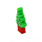 Wholesale bulk cheap full real capacity Christmas tree shaped 2gb flash drive LWU804