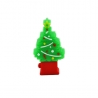 Wholesale bulk cheap full real capacity Christmas tree shaped 2gb flash drive LWU804