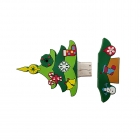 Custom pvc Usb Drives - 2020 new Christmas gift PVC Christmas tree flash drive LWU483