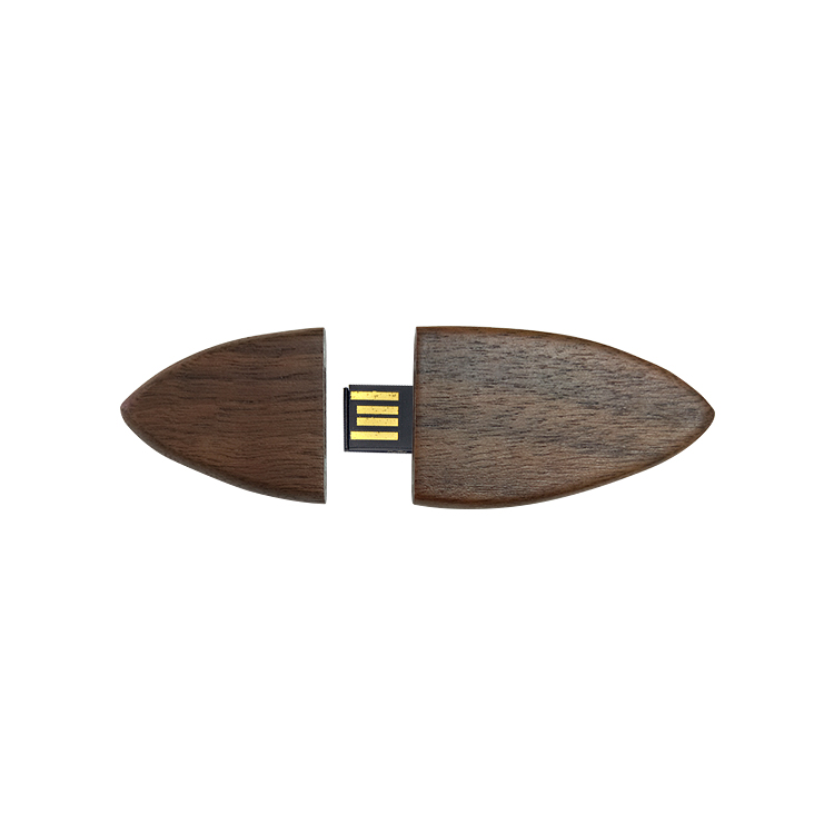 Factory direct price Surfboard shaped Wooden flash drive LWU1044