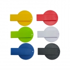 Plastic Usb Drives - Private mould new round clip shaped custom shaped flash drives LWU1127