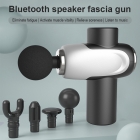 Message Gun - 2021 new arrival bluetooth speaker fascia massage gun LWS-6050