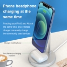 Wireless Charger - 2022 new Magnetic Wireless Charging Headset wireless charger Desktop stand LWS-1022