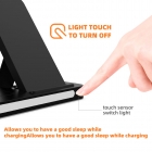 Wireless Charger - 2022 new arrival private mould 4 in 1 touch night light Wireless charging for phone headset iwatch LWS-1026