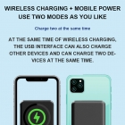 Wireless Charger - 2023 new arrival private mould 20W Fast Charge 5000mAh Power Bank with 15W Magnetic Wireless Charger LWS-2033Q