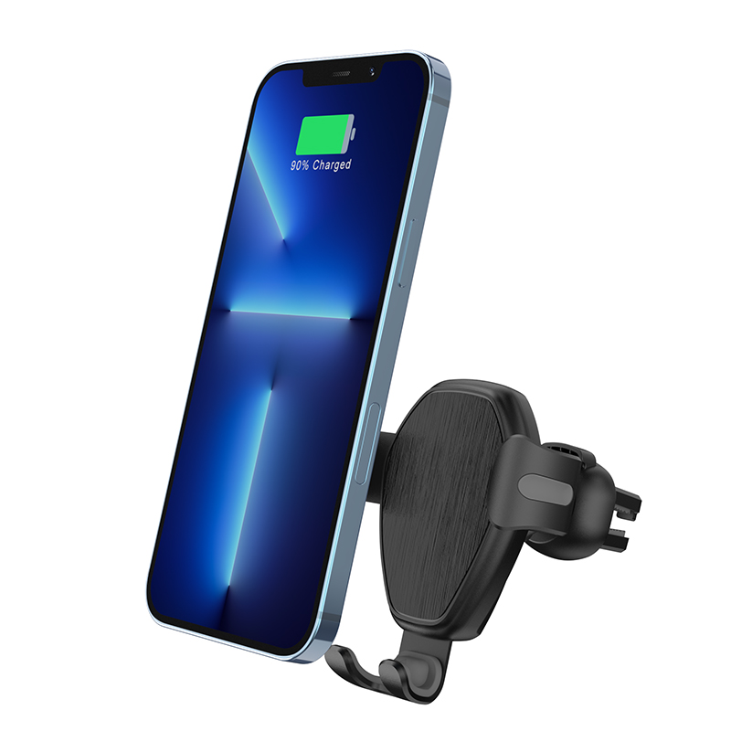 2024 super hot cheaptest Gravity Sensing 5W Car Wireless Charger L-C12