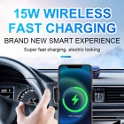 Wireless Charger - 2024 new arrival Micro and type c dual charging port gravity induction 15W car wireless charger L-C16