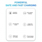 Wireless Charger - 2024 new arrival Micro and type c dual charging port gravity induction 15W car wireless charger L-C16