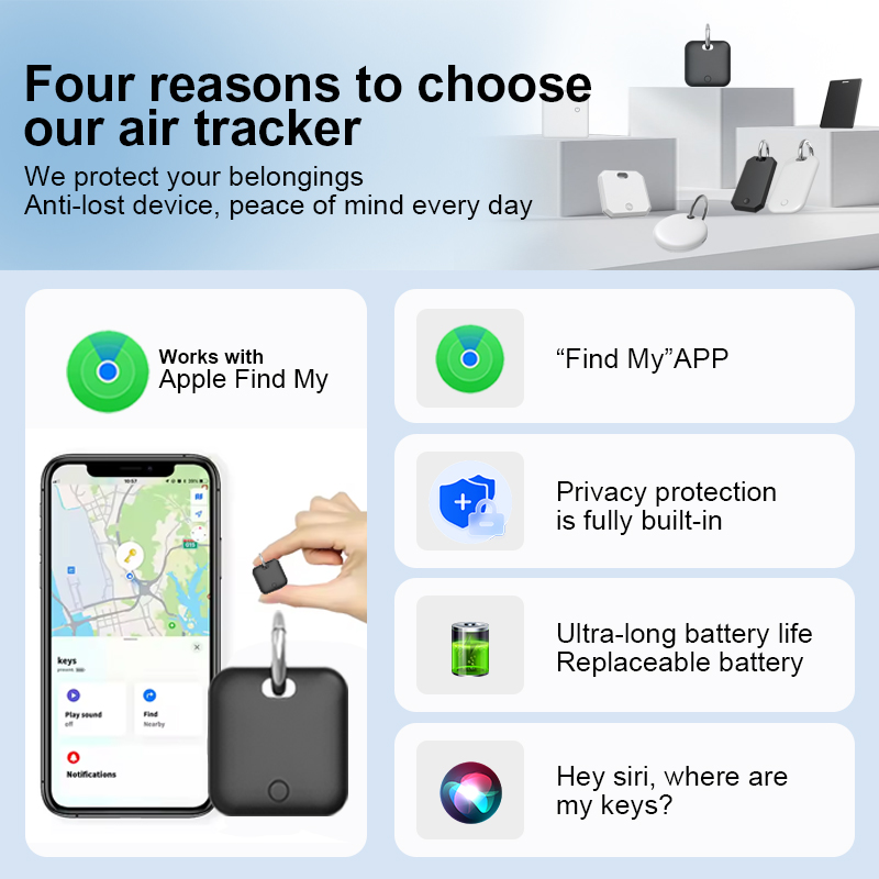 2025 latest findmy tracker key finder anti-lost device for ios LR5003