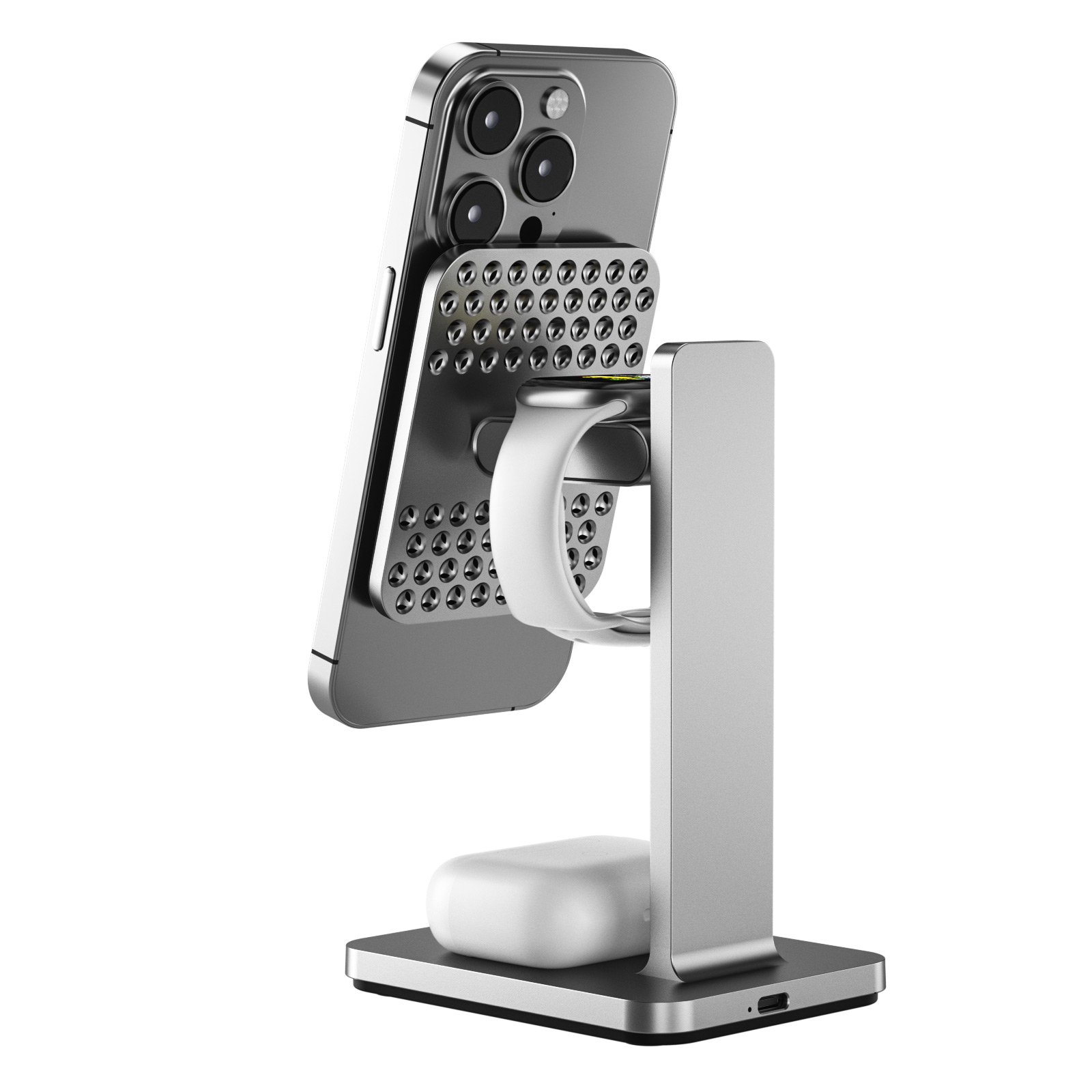 25W Qi 2.2  3-IN 1 wireless fast charging