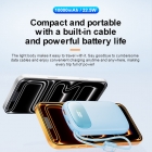 Plastic Power Bank - 2026 new 10000mAh 22.5W Semi-Solid-State Power Bank LT132