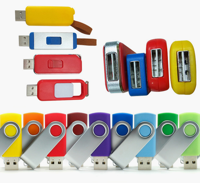 Double-sided Pluggable Usb Flash Drive