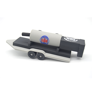 Custom cannon shaped PVC usb flash drive LWU-PC01