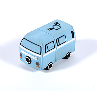 Different custom PVC car bus truck  shaped usb LWU-PC07